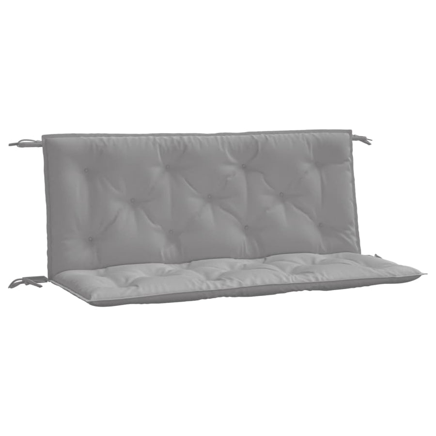 Tuinbankkussens 2 St 120X50X7 Cm Oxford Stof Grijs