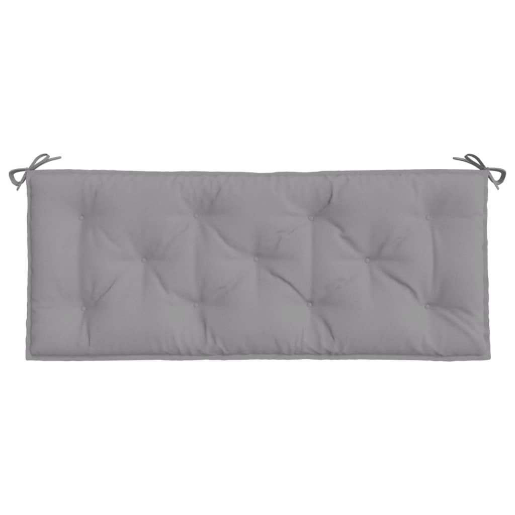Tuinbankkussens 2 St 120X50X7 Cm Oxford Stof Grijs