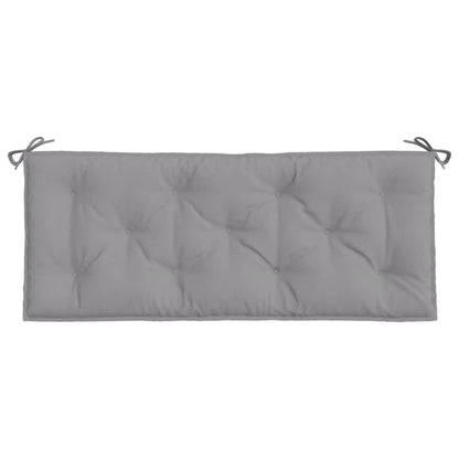 Tuinbankkussens 2 St 120X50X7 Cm Oxford Stof Grijs