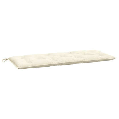 Tuinbankkussens 2 St 120X50X7 Cm Oxford Stof Crèmewit Groen
