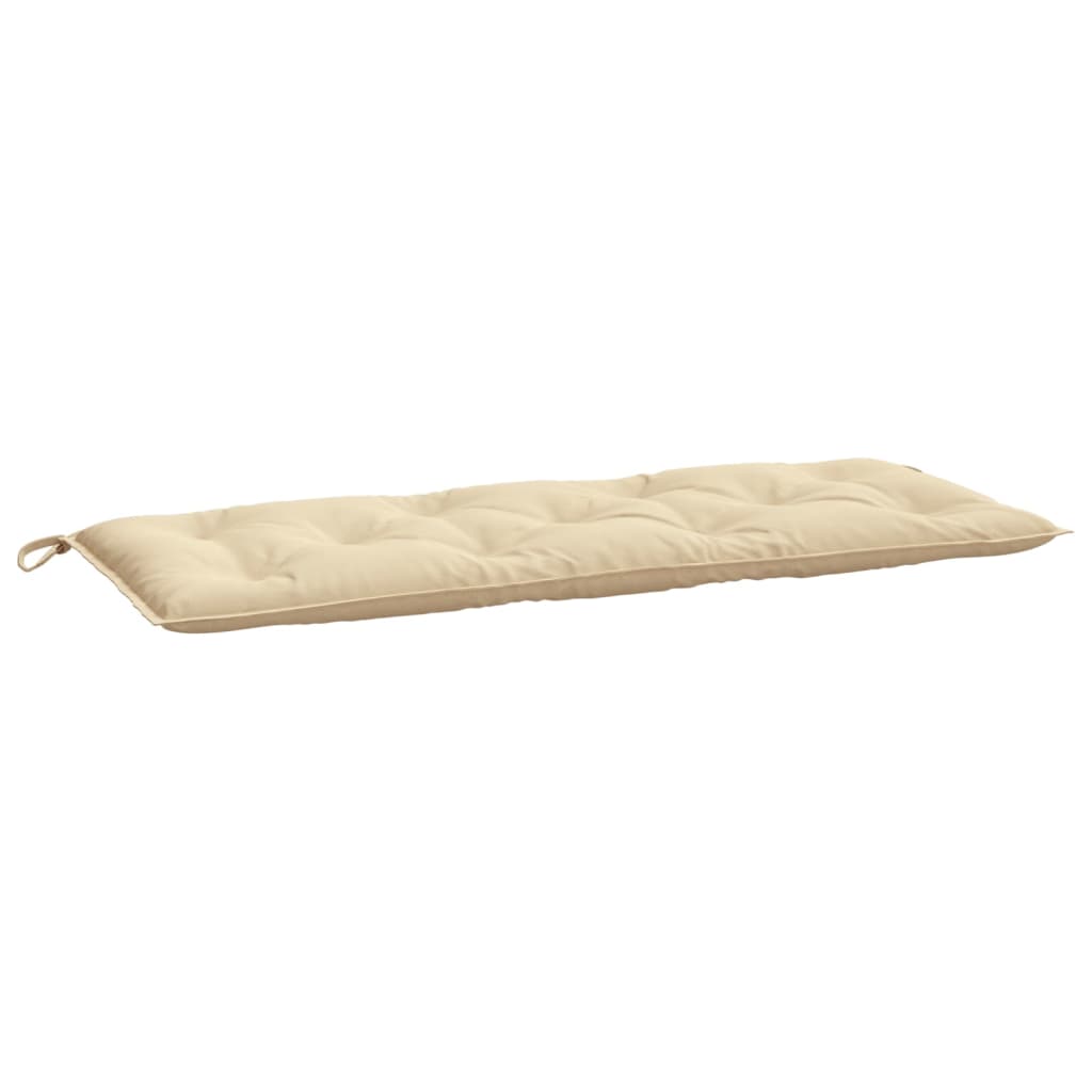 Tuinbankkussens 2 St 120X50X7 Cm Oxford Stof Beige