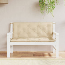 Tuinbankkussens 2 St 120X50X7 Cm Oxford Stof Beige
