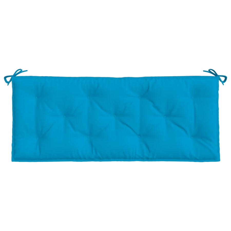 Tuinbankkussens 2 St 120X50X7 Cm Oxford Stof Lichtblauw