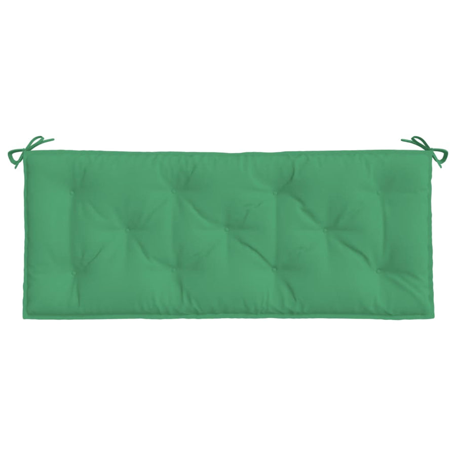 Tuinbankkussens 2 St 120X50X7 Cm Oxford Stof Groen