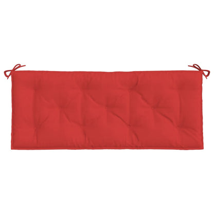 Tuinbankkussens 2 St 120X50X7 Cm Oxford Stof Rood