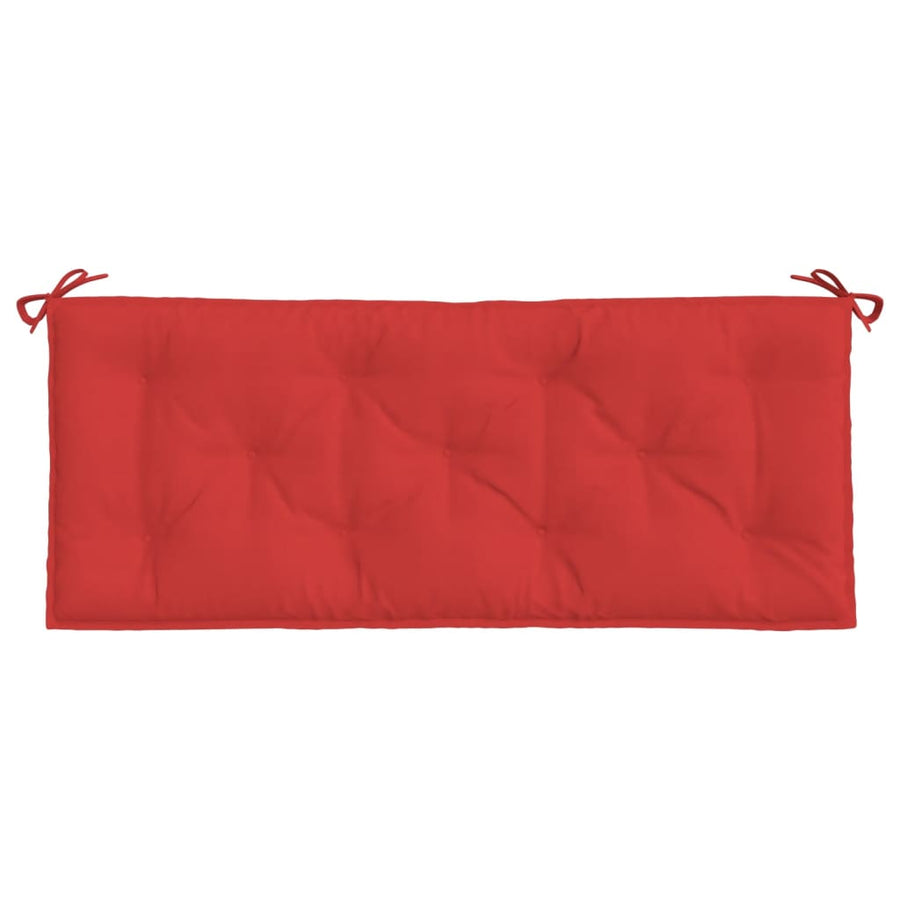 Tuinbankkussens 2 St 120X50X7 Cm Oxford Stof Rood