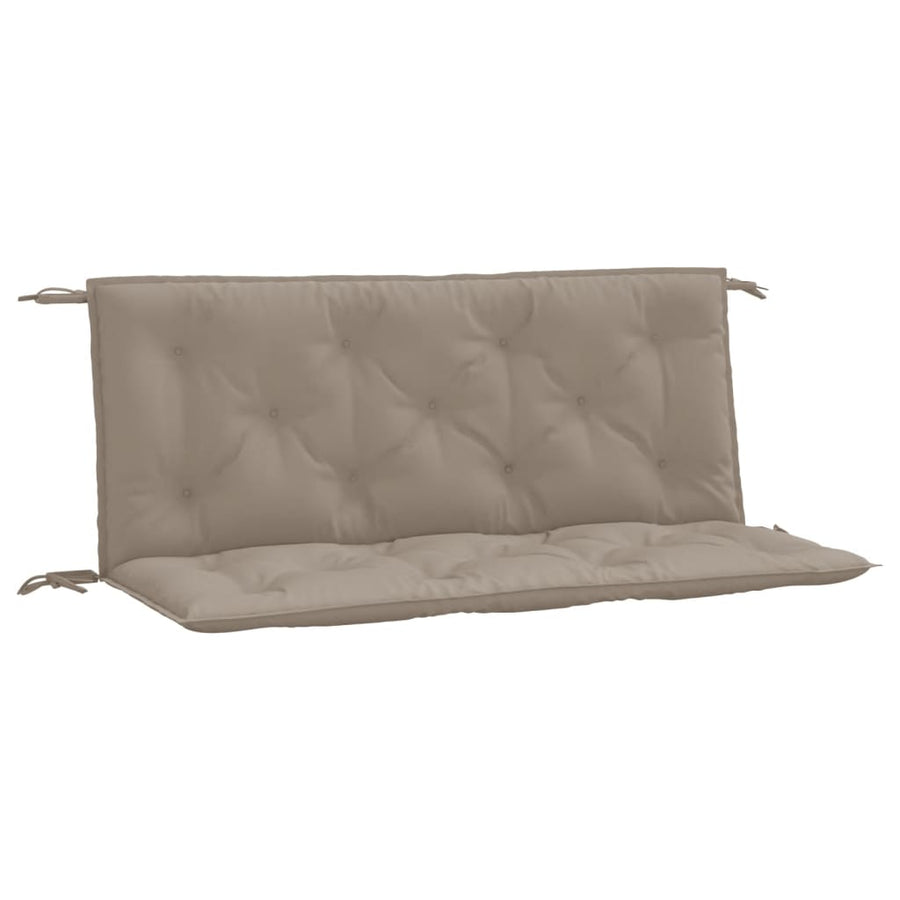 Tuinbankkussens 2 St 120X50X7 Cm Oxford Stof Taupe