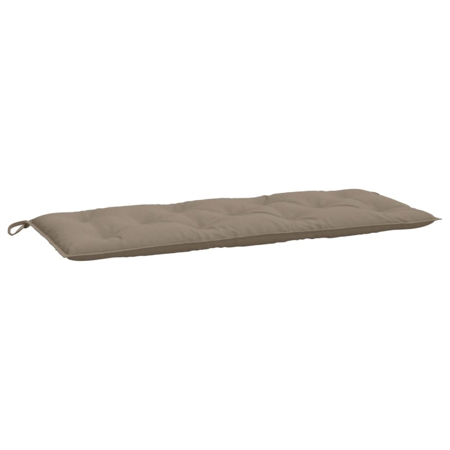 Tuinbankkussens 2 St 120X50X7 Cm Oxford Stof Taupe