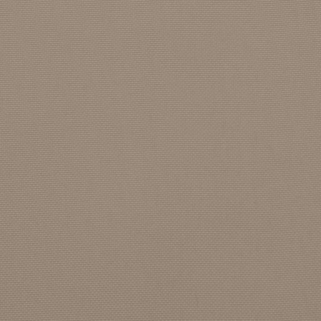 Tuinbankkussens 2 St 120X50X7 Cm Oxford Stof Taupe