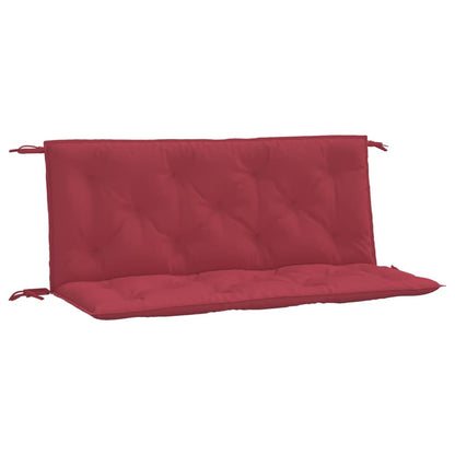 Tuinbankkussens 2 St 120X50X7 Cm Oxford Stof Wijnrood