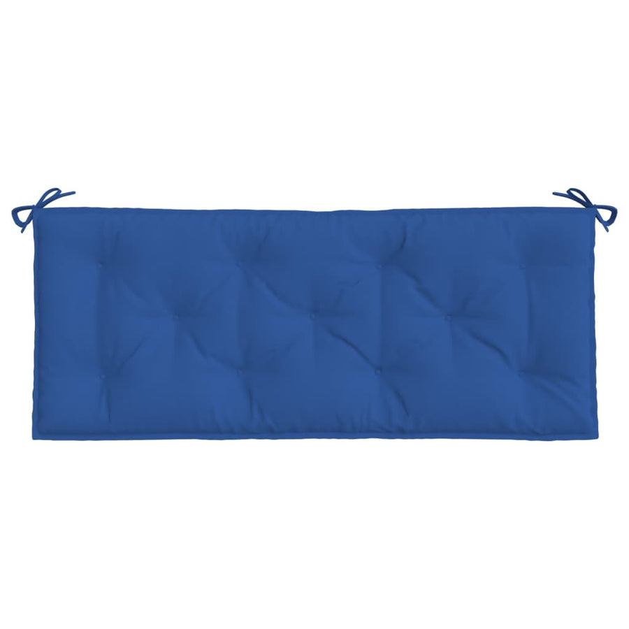 Tuinbankkussens 2 St 120X50X7 Cm Oxford Stof Blauw