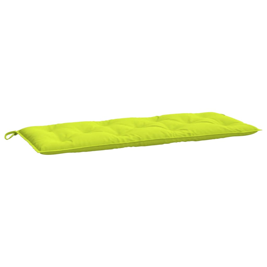 Tuinbankkussens 2 St 120X50X7 Cm Oxford Stof Heldergroen