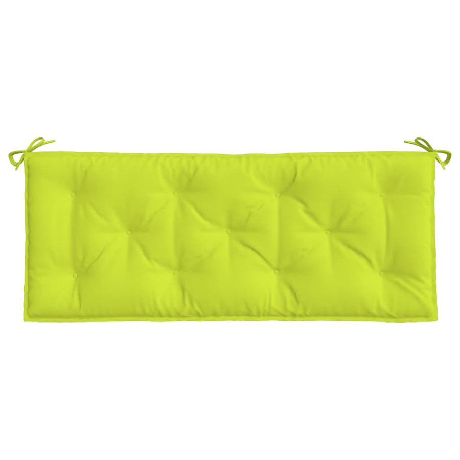 Tuinbankkussens 2 St 120X50X7 Cm Oxford Stof Heldergroen