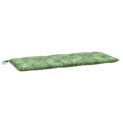 Tuinbankkussens 10X50X7 Cm Stof 120 cm Bladpatroon