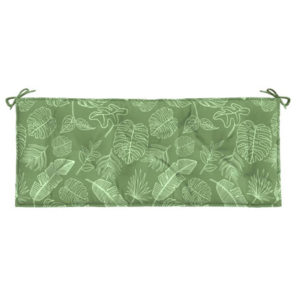 Tuinbankkussens 10X50X7 Cm Stof 120 cm Bladpatroon