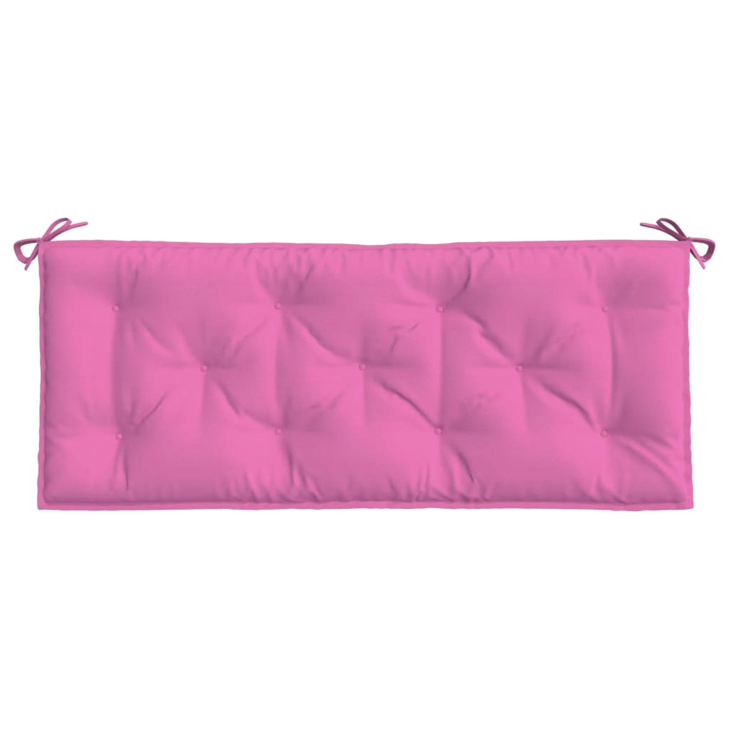 Tuinbankkussens 10X50X7 Cm Stof 120 cm Roze