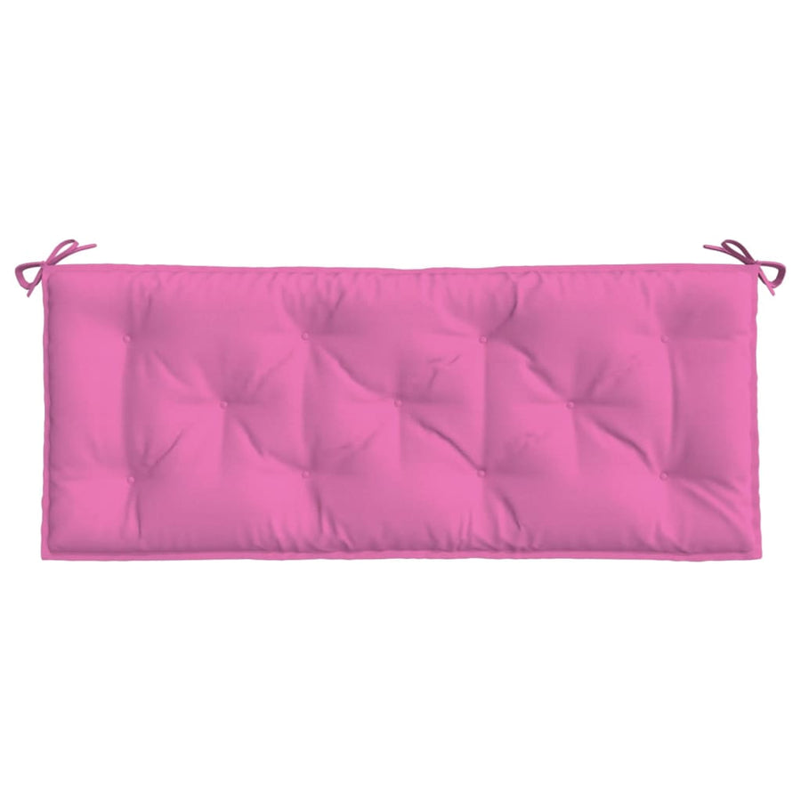 Tuinbankkussens 10X50X7 Cm Stof 120 cm Roze