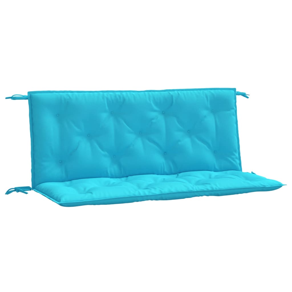 Tuinbankkussens 10X50X7 Cm Stof 120 cm Turquoise