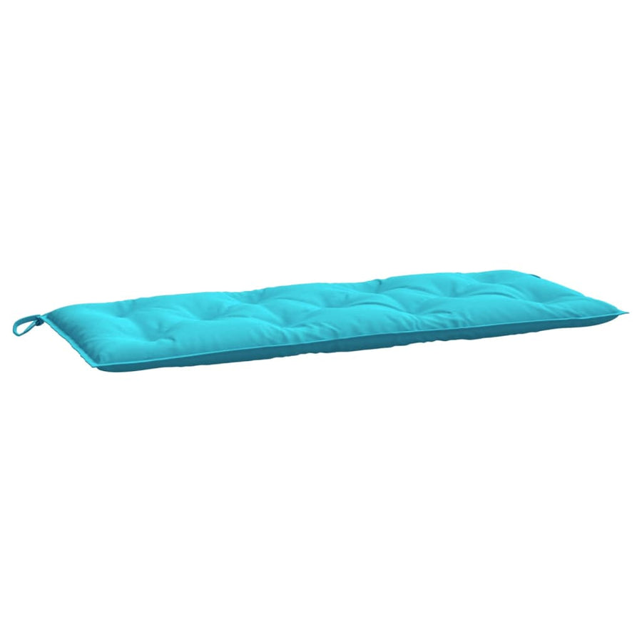 Tuinbankkussens 10X50X7 Cm Stof 120 cm Turquoise