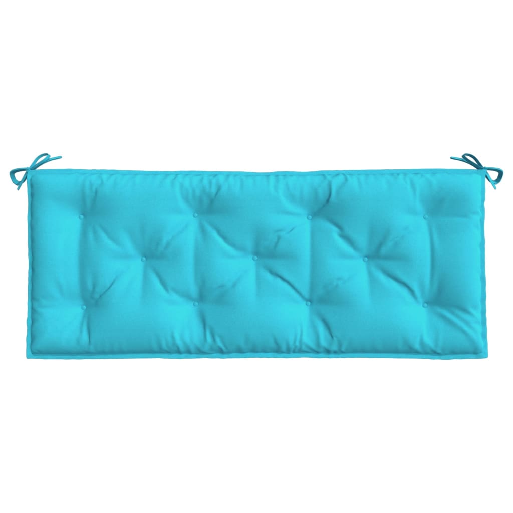Tuinbankkussens 10X50X7 Cm Stof 120 cm Turquoise