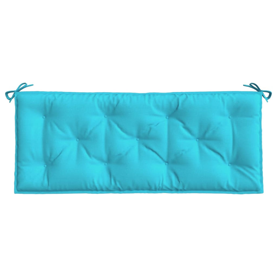 Tuinbankkussens 10X50X7 Cm Stof 120 cm Turquoise