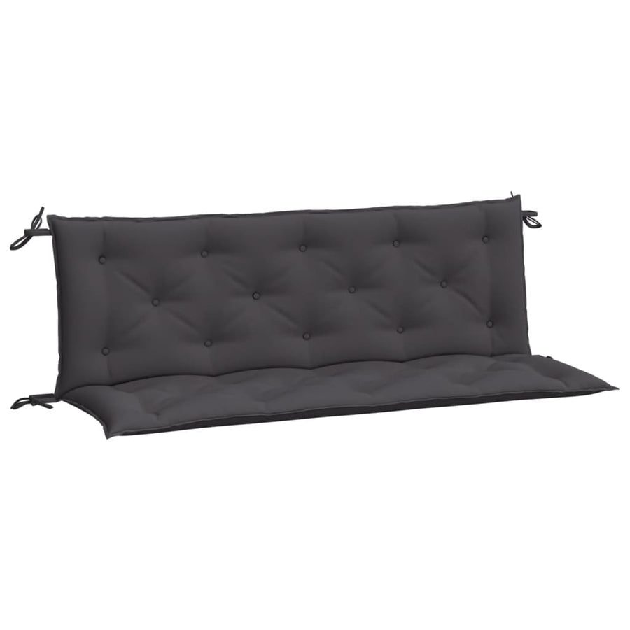 Tuinbankkussens 2 St 150X50X7 Cm Oxford Stof Antracietkleurig