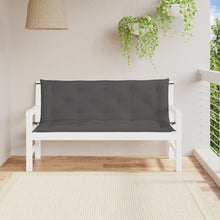 Tuinbankkussens 2 St 150X50X7 Cm Oxford Stof Antracietkleurig