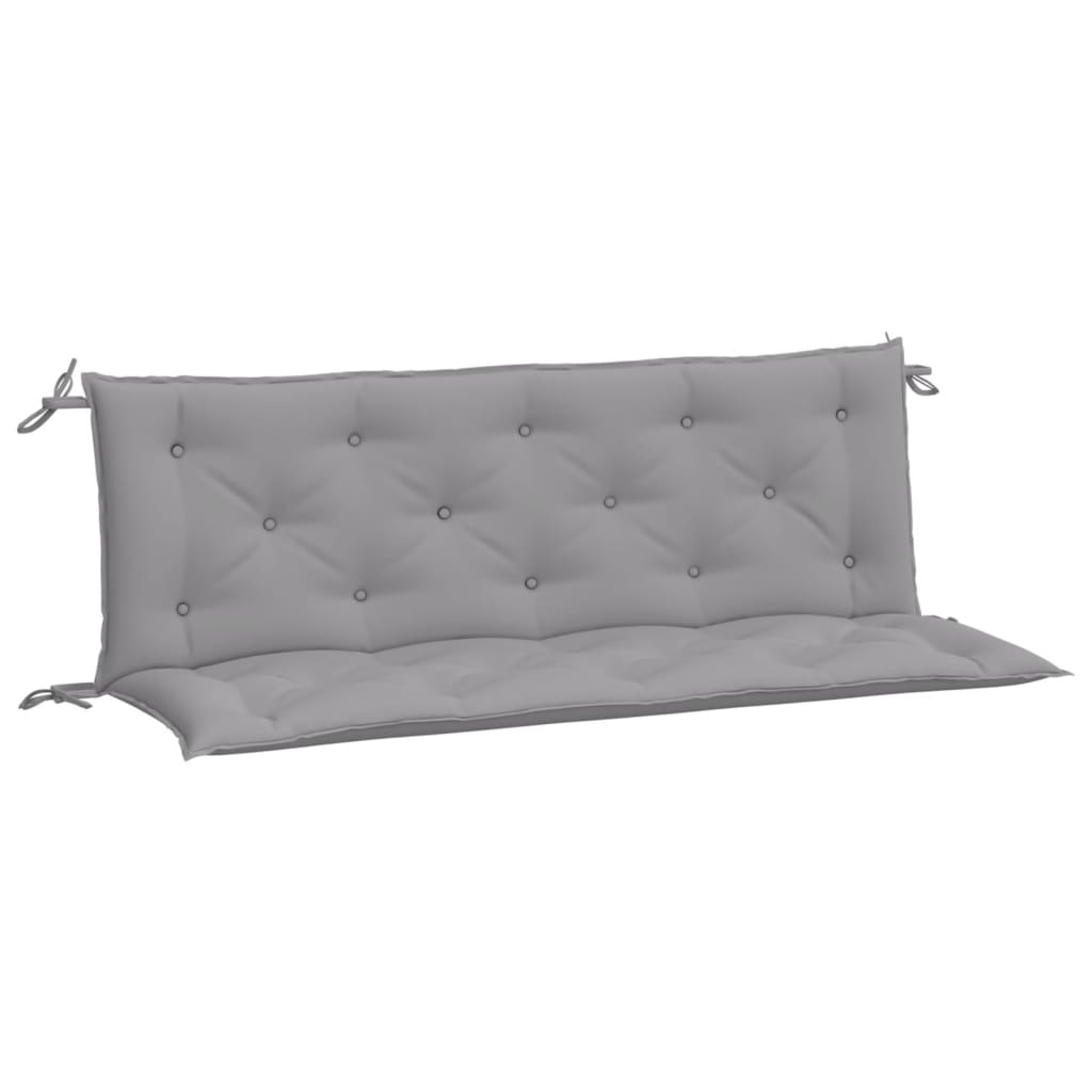 Tuinbankkussens 2 St 150X50X7 Cm Oxford Stof Grijs