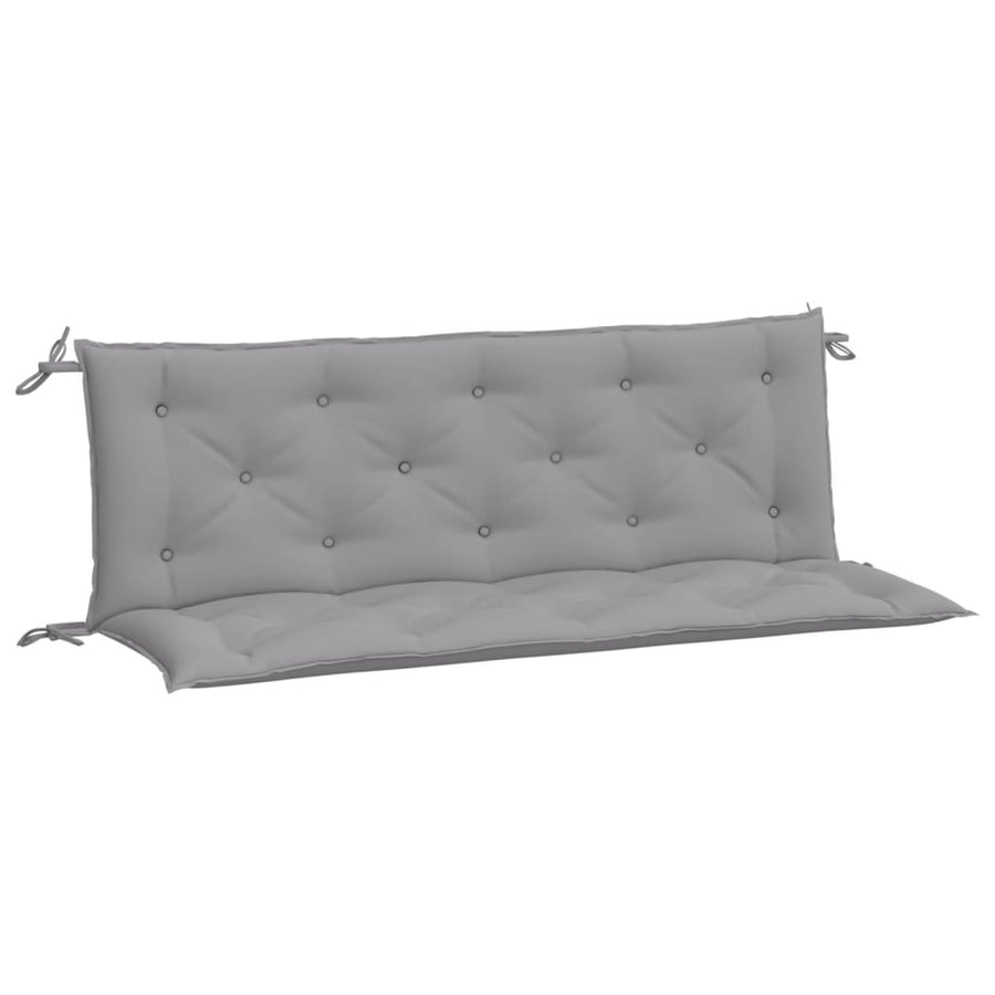 Tuinbankkussens 2 St 150X50X7 Cm Oxford Stof Grijs