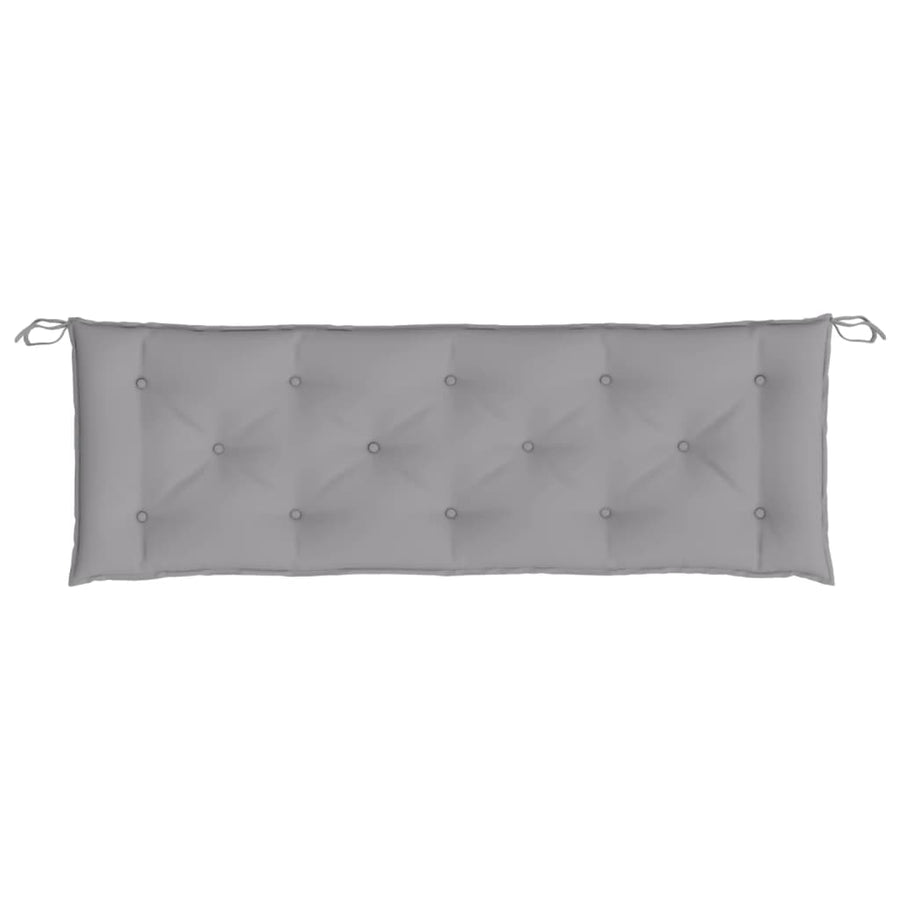 Tuinbankkussens 2 St 150X50X7 Cm Oxford Stof Grijs
