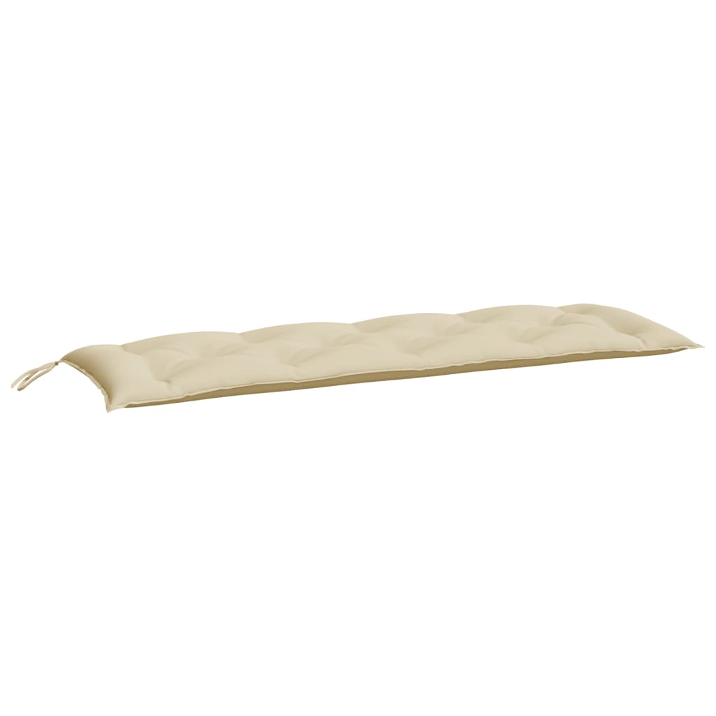 Tuinbankkussens 2 St 150X50X7 Cm Oxford Stof Beige