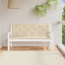 Tuinbankkussens 2 St 150X50X7 Cm Oxford Stof Beige