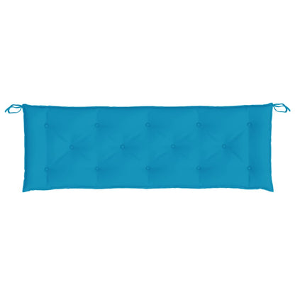 Tuinbankkussens 2 St 150X50X7 Cm Oxford Stof Lichtblauw