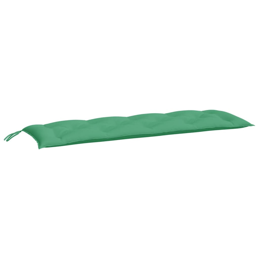 Tuinbankkussens 2 St 150X50X7 Cm Oxford Stof Groen Groen