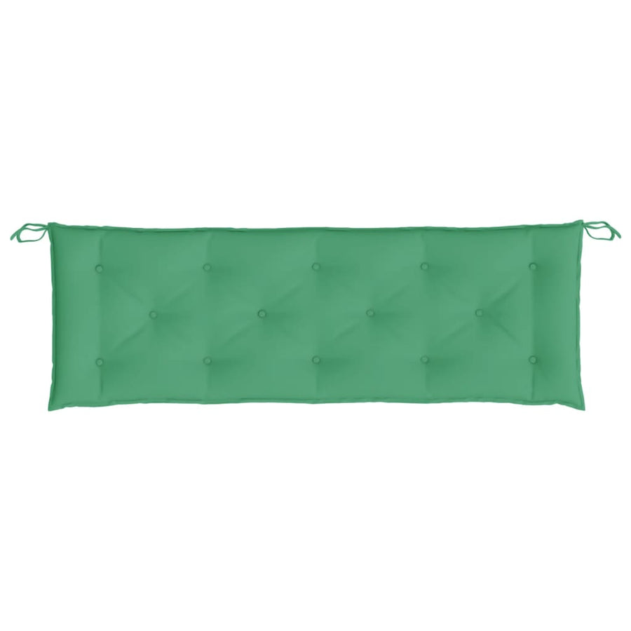 Tuinbankkussens 2 St 150X50X7 Cm Oxford Stof Groen Groen
