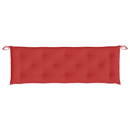 Tuinbankkussens 2 St 150X50X7 Cm Oxford Stof Rood
