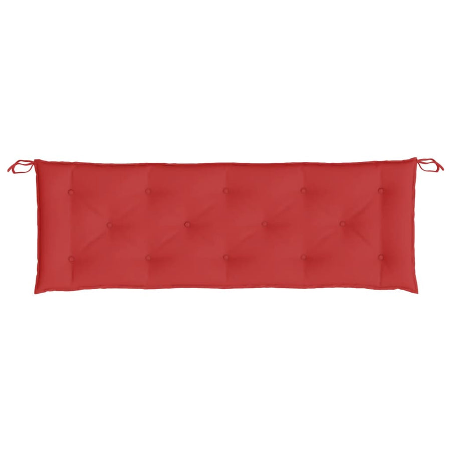 Tuinbankkussens 2 St 150X50X7 Cm Oxford Stof Rood