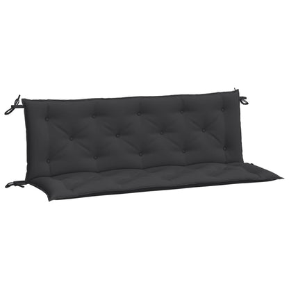 Tuinbankkussens 2 St 150X50X7 Cm Oxford Stof Zwart
