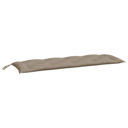 Tuinbankkussens 2 St 150X50X7 Cm Oxford Stof Taupe