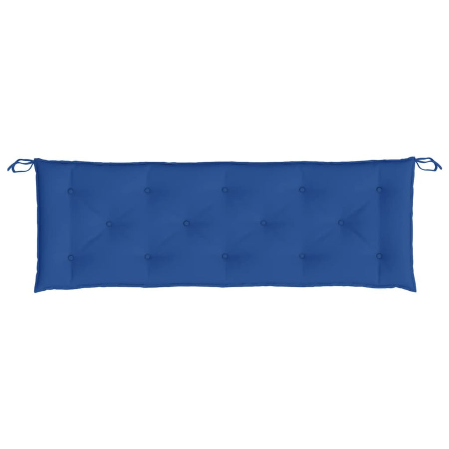 Tuinbankkussens 2 St 150X50X7 Cm Oxford Stof Blauw
