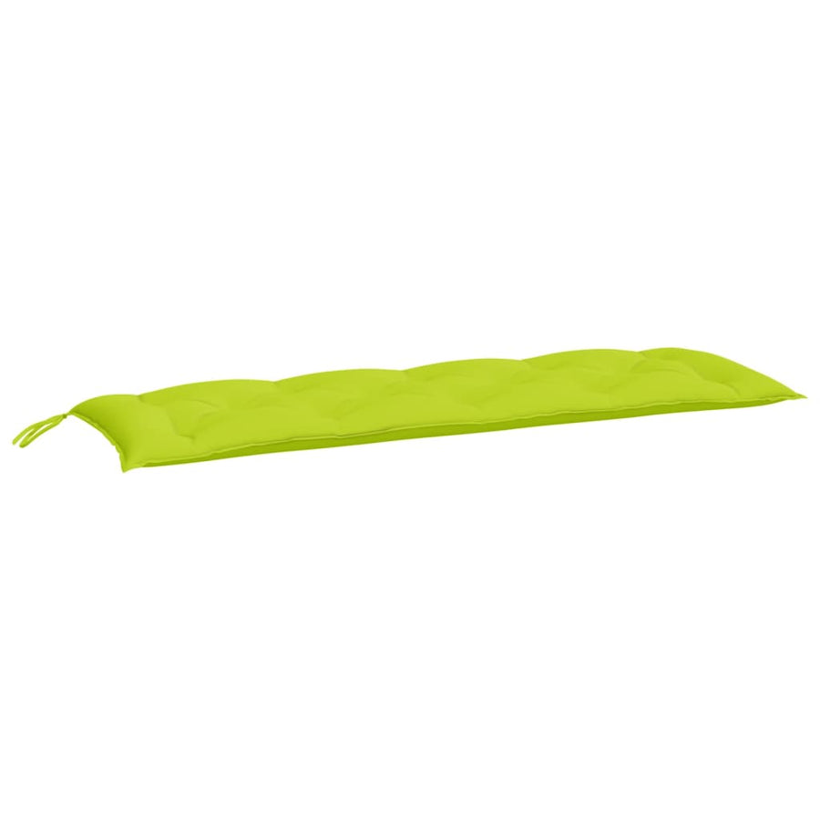 Tuinbankkussens 2 St 150X50X7 Cm Oxford Stof Heldergroen
