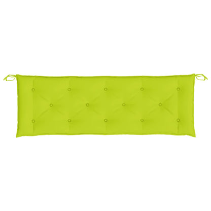 Tuinbankkussens 2 St 150X50X7 Cm Oxford Stof Heldergroen