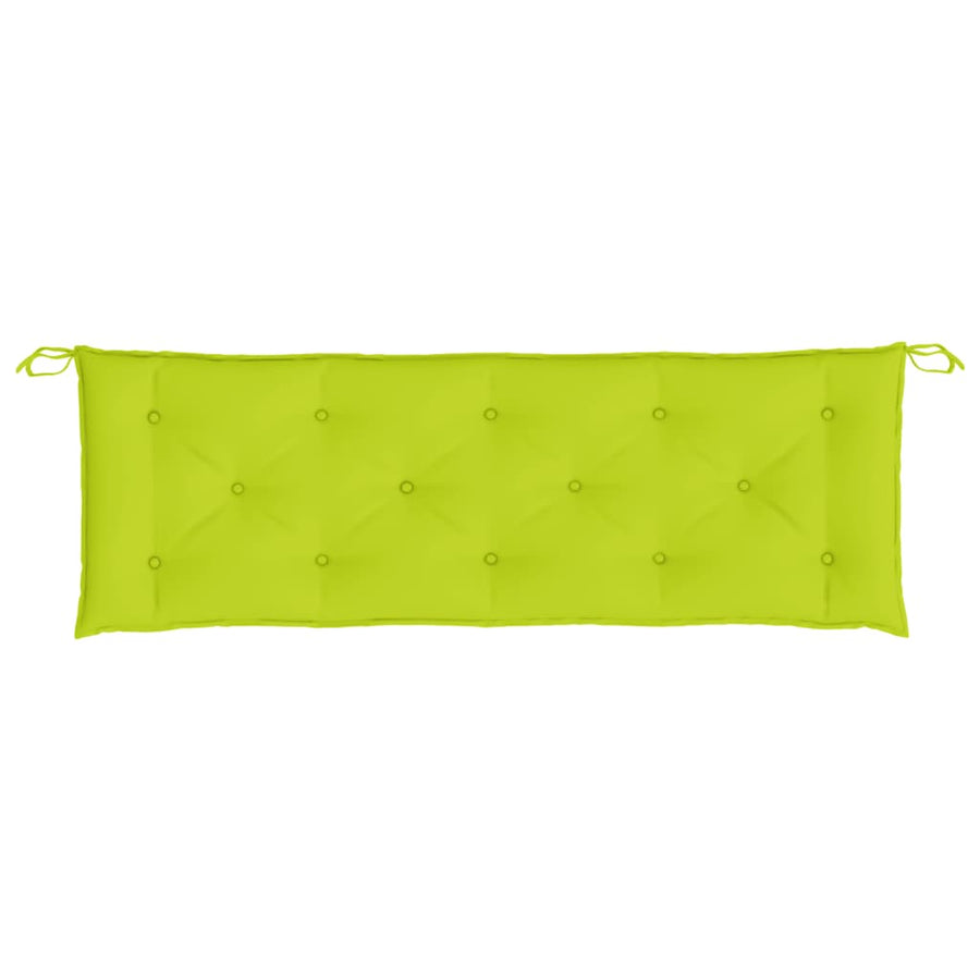 Tuinbankkussens 2 St 150X50X7 Cm Oxford Stof Heldergroen