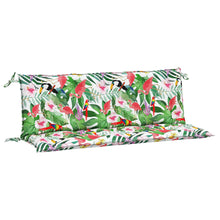 Tuinbankkussens 150X50X7 Cm Stof Meerkleurig 150 cm Groen en roze