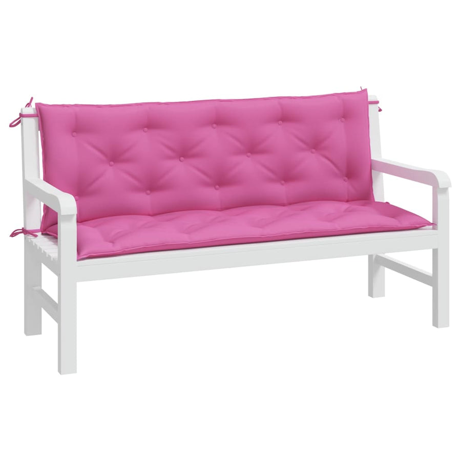 Tuinbankkussens 150X50X7 Cm Stof 150 cm Roze