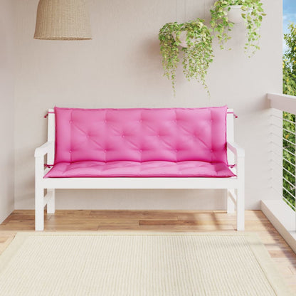 Tuinbankkussens 150X50X7 Cm Stof 150 cm Roze