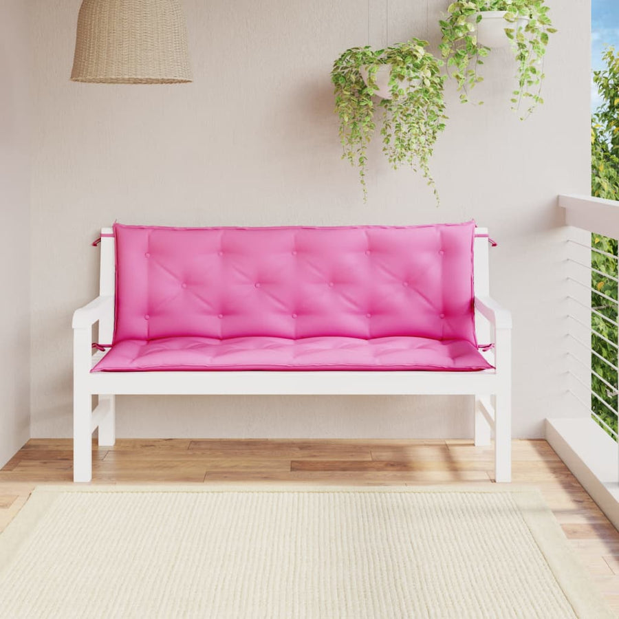 Tuinbankkussens 150X50X7 Cm Stof 150 cm Roze