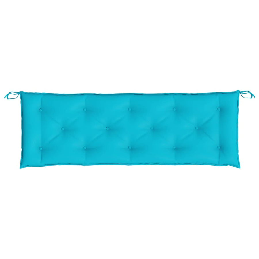Tuinbankkussens 150X50X7 Cm Stof 150 cm Turquoise