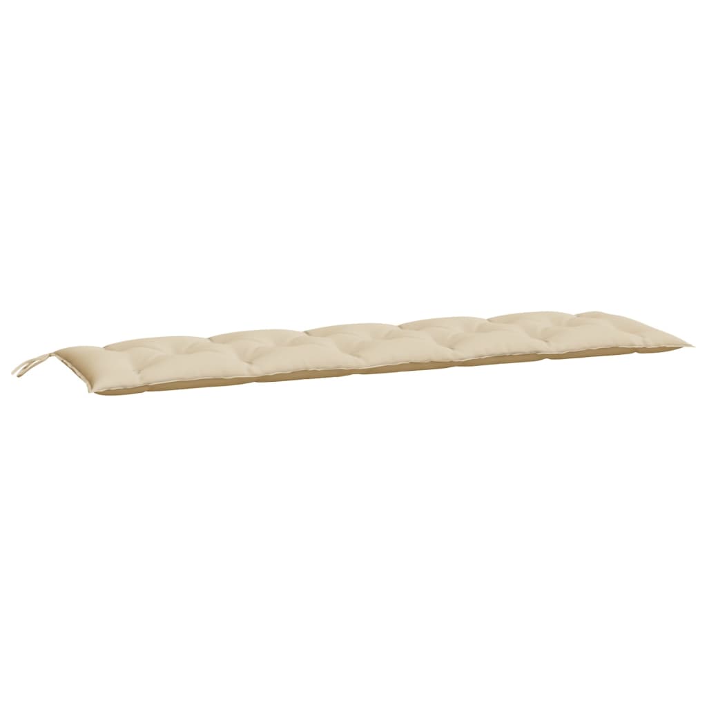Tuinbankkussens 2 St 180X50X7 Cm Oxford Stof Beige