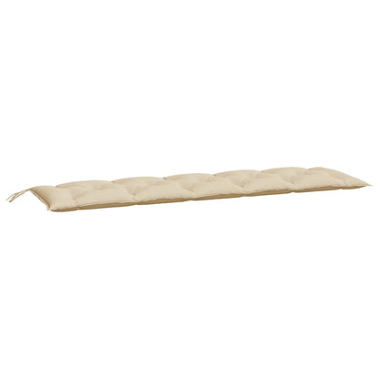 Tuinbankkussens 2 St 180X50X7 Cm Oxford Stof Beige